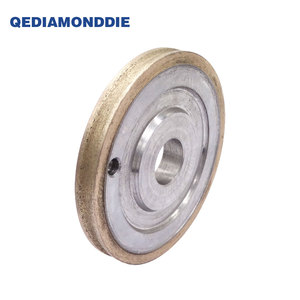 Meule diamantée à bord trapézoïdal FA, diamètre 100 mm/150 mm/200 mm, pour le meulage des bords plats sur les bords droits - Product Image 4