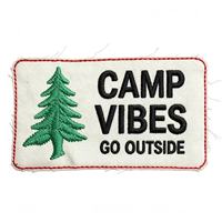 Patch brodé vintage personnalisé, badge rétro à bords effilochés, numéros tissés à coudre pour vestes, sweats à capuche et accessoires vestimentaires