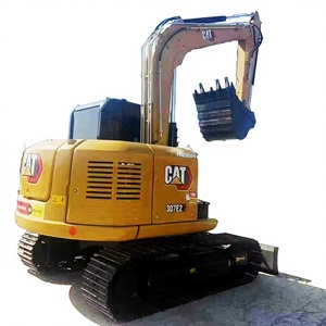 Auger Attachment Used Caterpillar <b>CAT</b> 307E2 MINI EXCAVATOR 7Ton NEW MODEL Machine With <b>Top</b> Engine - Product Image 1