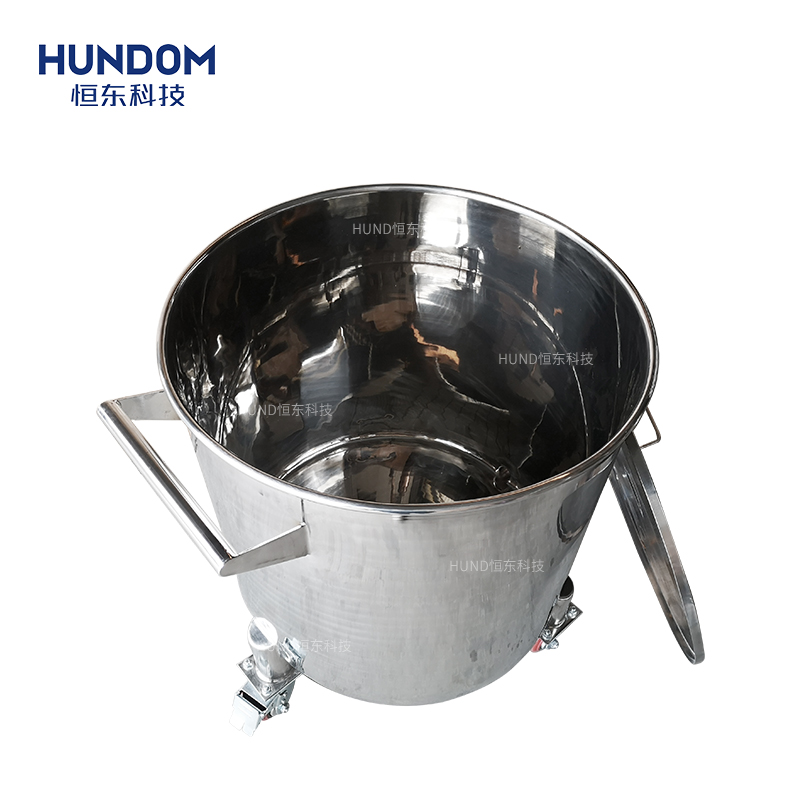 Передвижной бак для хранения меда санитарный пищевой контейнер из нержавеющей стали