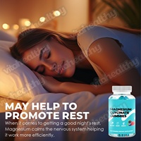 Vitahealthy Vente chaude OEM Gummies de glycinate de magnésium végétalien, compléments alimentaires naturels pour le sommeil, en vrac, sans sucre, en forme d'ours