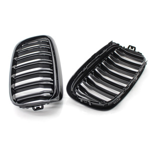 Rejilla delantera para BMW F45, color negro brillante, plástico ABS, para la serie 2, pieza de actualización estilo A F45 L - Product Image 2