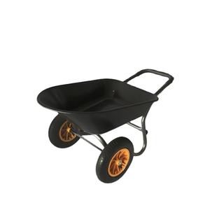 รถเข็นล้อเหล็กสองล้อ80L WB6408รถสาลี่150กก. สามารถปรับแต่งได้ - Product Image 1