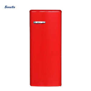Smeta 265L 220V Réfrigérateur rétro autoportant à deux portes en vente - Product Image 6