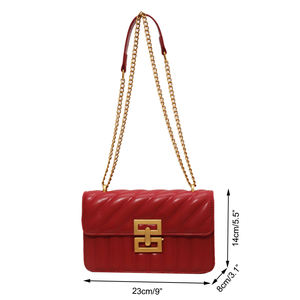 <span class=keywords><strong>Borsa</strong></span> da donna di lusso personalizzata Mipurela 2024 stile classico da donna <span class=keywords><strong>con</strong></span> catena trapuntata <span class=keywords><strong>borsa</strong></span> <span class=keywords><strong>a</strong></span> <span class=keywords><strong>tracolla</strong></span> firmata da donna in pelle sintetica - Product Image 3