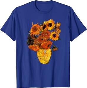 Van Gogh<span class=keywords><strong>ดอก</strong></span><span class=keywords><strong>ทานตะวัน</strong></span>ผ้าฝ้ายTee Vintage<span class=keywords><strong>ดอก</strong></span>ไม้สีเหลืองภาพวาดศิลปะเสื้อยืดDrop Shippingผู้ชายT<span class=keywords><strong>เสื้อ</strong></span>ฤดูร้อนแขนสั้นTshirt - Product Image 3