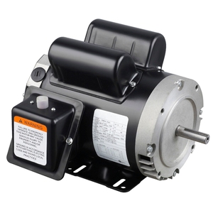 มอเตอร์เฟรม 56 NEMA เฟสเดียว 3450 รอบต่อนาที 115/208-230V 1/2 แรงม้า เหล็กแผ่นรีด 1/2 มอเตอร์แบบ Auger - Product Image 2