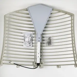 <span class=keywords><strong>Antena</strong></span> Direccional 2G 3G 4G 5G, <span class=keywords><strong>Amplificador</strong></span> de Señal de Teléfono Móvil, <span class=keywords><strong>Antena</strong></span> de Rejilla Parabólica Bipolarizada para Exteriores, 26dBi, Largo Alcance - Product Image 2
