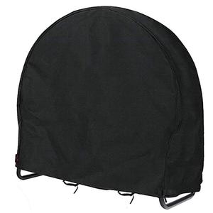 Housse de rangement extérieure ronde noire pour allumettes, anti-poussière, imperméable, en fibre de polyester, type autoportant - Product Image 1