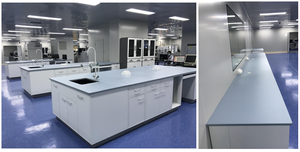 Muebles de laboratorio de acero, escritorio de Química Física para Taller de plantas químicas de Hospital escolar, mesa de laboratorio de Banco de Metal - Product Image 3