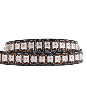 Tira de Luces LED Digitales RGB <span class=keywords><strong>4020</strong></span> <span class=keywords><strong>SK6812</strong></span> de 144 LED, con Emisión Lateral, Direccionables, Blancas/Negras, de 10 mm de Ancho, para Festivales - Product Image 4