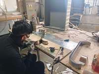Pièces en tôle d'acier inoxydable épaissies sur mesure, résistantes à la corrosion, traitées par pliage et soudage CNC
