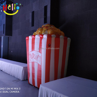 Décoration d'événement publicité gonflable sac de pop-corn gonflable géant ballons publicitaires