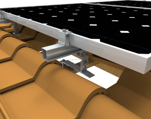 Système de montage de toit solaire en aluminium avec montage au sol Installation PV anodisé Pinces de toit Panneau solaire Matériau acier Abri de voiture - Product Image 4