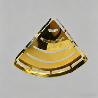 Support d'angle en acier inoxydable soudé de haute précision avec revêtement PVD or, pièces en tôle, fabricant OEM Chine