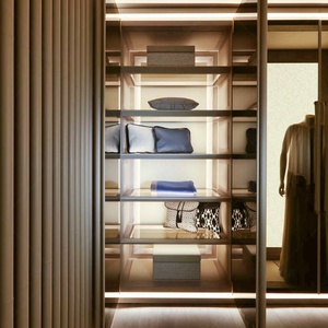 <span class=keywords><strong>Ludovica</strong></span> Furniture propose des armoires au design simple et sophistiqué, avec des armoires en bois sur mesure haut de gamme pour les villas. - Product Image 3