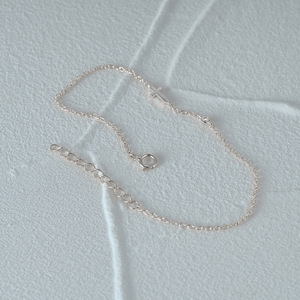 925 Sterling <b>Silver</b> Mini <b>Cross</b> Single Diamond Set Women's <b>Bracelet</b> Fashion Simple Daily Versatile Hand Jewelry - Product Image 4