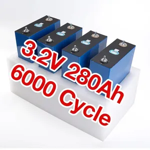 Best CATL 3.2V 280Ah 300Ah LiFePO4 batteria prismatica agli ioni di litio 48V 300Ah 15KW Growatt sistema di accumulo di energia solare