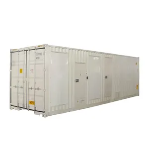 Energiecentrale 1000kw 1250 Kva Diesel Stille Type Container Elektrisch Aangedreven Generatoren