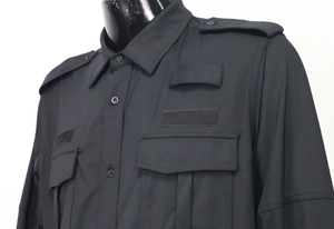 Ensembles <span class=keywords><strong>de</strong></span> chemises multi-poches extensibles à manches courtes pour hommes, pantalons cargo, uniformes <span class=keywords><strong>de</strong></span> <span class=keywords><strong>sécurité</strong></span> pour les gardes - Product Image 4