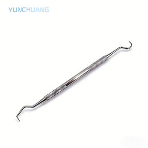 Sonda Odontológica de Aço Inoxidável de Alta Qualidade com Ponta Dupla, Ferramenta de Limpeza Oral, Exame Odontológico - Product Image 1