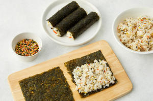 Algas O'Food para Niños, Bajas en Sodio y Nutritivas - 5g x 3 Paquetes, Algas Coreanas Asadas y Sazonadas, Venta al Por Mayor - Product Image 2