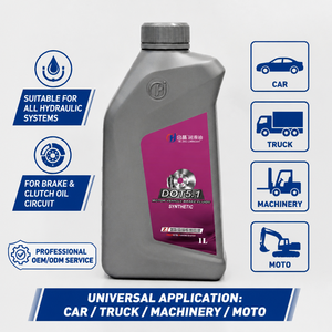 Liquido Freni DOT5.1 a Bassa Viscosità all'Ingrosso, Alto Punto di Ebollizione, Risposta Rapida ABS per Climi Estremamente Freddi 1L - Product Image 1