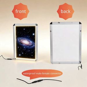 Caja <span class=keywords><strong>de</strong></span> Luz LED Rígida con Mecanismo <span class=keywords><strong>de</strong></span> Marco a Presión y Cubierta Acrílica <span class=keywords><strong>de</strong></span> 3mm para Anuncios <span class=keywords><strong>de</strong></span> Alta Visibilidad - Product Image 2