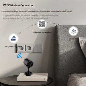 كاميرا A9 محسنة للمراقبة المنزلية اللاسلكية عبر الواي فاي، شاشة صغيرة C1 بدقة 1080 بكسل، رؤية ليلية، زاوية رؤية 130 درجة، كشف الحركة البشرية - Product Image 2