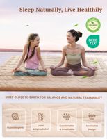 Matelas de sol pour dormir sur le sol en fibre Pliable Futon doux japonais épais enfant Tatami matelas pliant lit de sol pour les voyages