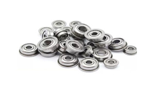 غطاء نهاية ناقل أسطواني غير مزود بالطاقة للآلات الصناعية، غطاء جديد من الفولاذ والبولي فينيل كلوريد والمطاط للبكرات والمحامل مع غطاء معدني مقاوم للغبار - Product Image 3