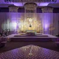 Piste de Danse Numérique LED RGB Effet Étoilé pour Mariage, Disco et DJ