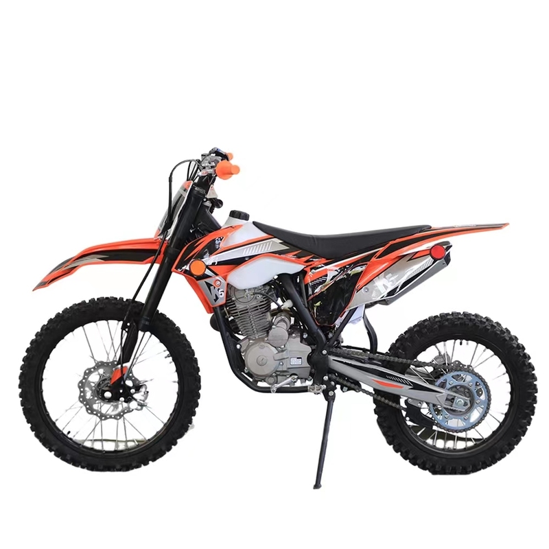 Colourful 125cc Dirt Bike Four stroke