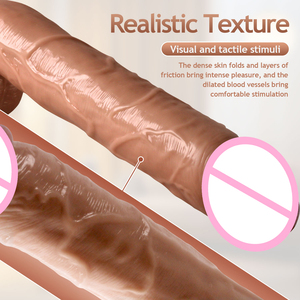 Nieuwe Fabrikant Van China Levensechte Textuur Flexibele Siliconen Ontwerp Ultieme Genot Ultra-Realistische Dildo - Product Image 2