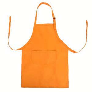 Wholesale Custom Logo Kids Adjustable Cotton Canvas Bib Set Sublimation <b>Kitchen</b> <b>Apron</b> Hat for Painting Children's Customizable - Product Image 4