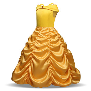 クリスマスパーティードレス新作プリンセスベルドレス美女と野獣女の子プリンセスドレスステージパフォーマンスコスプレ衣装 - Product Image 4