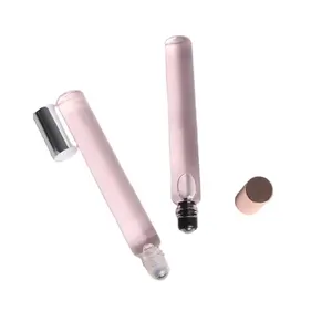 En stock envoi rapide or rose bouchon aluminium roller 10ml rouleau sur flacon de parfum