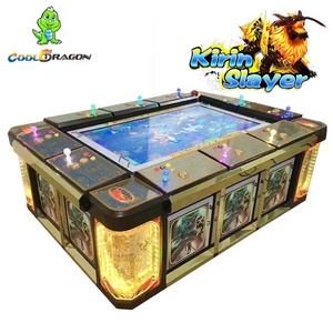 Kirin Slayer - Macchina da <span class=keywords><strong>Gioco</strong></span> di <span class=keywords><strong>Pesca</strong></span> a 8 Giocatori con Cabinet in Metallo, Tavolo di Abilità e Funzionalità di Tiro ai Pesci, con Pannello di <span class=keywords><strong>Gioco</strong></span> Personalizzabile (Versione Inglese) - Product Image 1