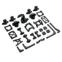 Services d'usinage CNC sur mesure pour support de moteur de drone en aluminium 7075-T6, anodisation noire pour course FPV, fraisage haute précision