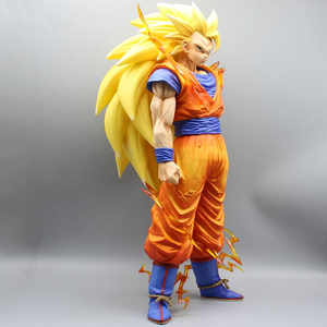 Nuevo 47CM dragón DBZ Son Goku Anime PVC figura de acción estatua Unisex <span class=keywords><strong>Kakarotto</strong></span> juguete de modelos coleccionables estilo de dibujos animados - Product Image 3