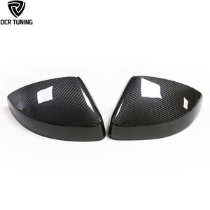 Per <span class=keywords><strong>Audi</strong></span> <span class=keywords><strong>A3</strong></span> S3 RS3: Calotte Specchietti in Fibra di Carbonio Secca, Guscio Sostitutivo per Specchietti Retrovisori in Vero Carbonio - Product Image 3