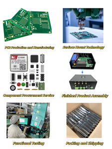 Özel çok katmanlı elektronik devre denetleyici kurulu anahtar teslimi hizmet PCBA montaj deneyimli Pcb üreticisi - Product Image 2