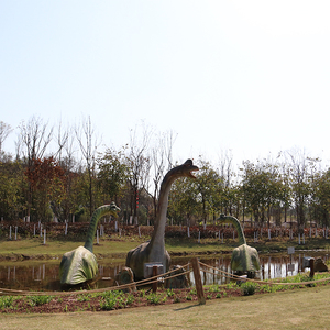 Dinosaurio <span class=keywords><strong>Animatrónico</strong></span> Robótico de Silicona Personalizado de Dino City para Parques Temáticos y Escuelas - Uso Interior/Exterior - Product Image 5