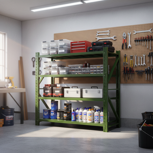 Étagères de stockage industrielles en acier YZ, de capacité moyenne, mobiles, multifonctionnelles, à plusieurs niveaux, réglables en hauteur pour entrepôt - Product Image 2