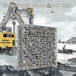 Galvanizli Gabion Duvar Kaynaklı Hasır Kafesler Fabrika Fiyatı, Bükme ve Kesme İşleme Hizmetleriyle - Product Image 3