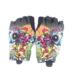 Guantes de ciclismo de medio dedo con agarre de silicona para deportes al aire libre, unisex, talla para adultos M L XL - Product Image 4