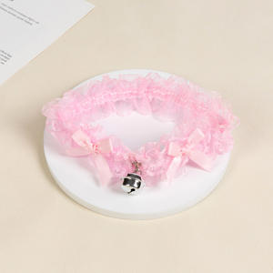 Doux nœud <span class=keywords><strong>dentelle</strong></span> <span class=keywords><strong>cuisse</strong></span> jarretière avec cloche à volants élastique jambe <span class=keywords><strong>bande</strong></span> <span class=keywords><strong>pour</strong></span> femmes Sexy Lingerie accessoire Halloween Roleplay fête - Product Image 4