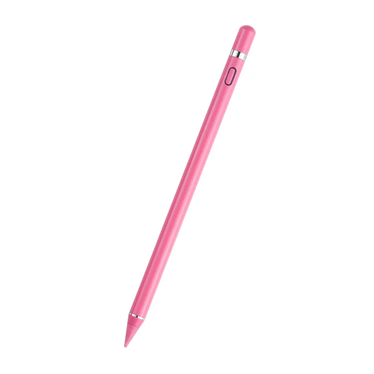 Wholesale pink universal stylus pen with fine point for ios android tablet with stylus