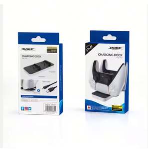 2025 Station de charge rapide double contrôleurs Station de chargeur Base de support de manette de jeu pour <span class=keywords><strong>PlayStation</strong></span> <span class=keywords><strong>4</strong></span> PS5/<span class=keywords><strong>Pro</strong></span>/Slim <span class=keywords><strong>prix</strong></span> usine - Product Image 5