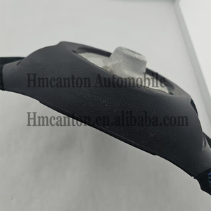 Volant pratique en Alcantara noir avec bande supérieure pour BMW E90 E91 E92 E93 Série 3 - Vente Flash - Product Image 6